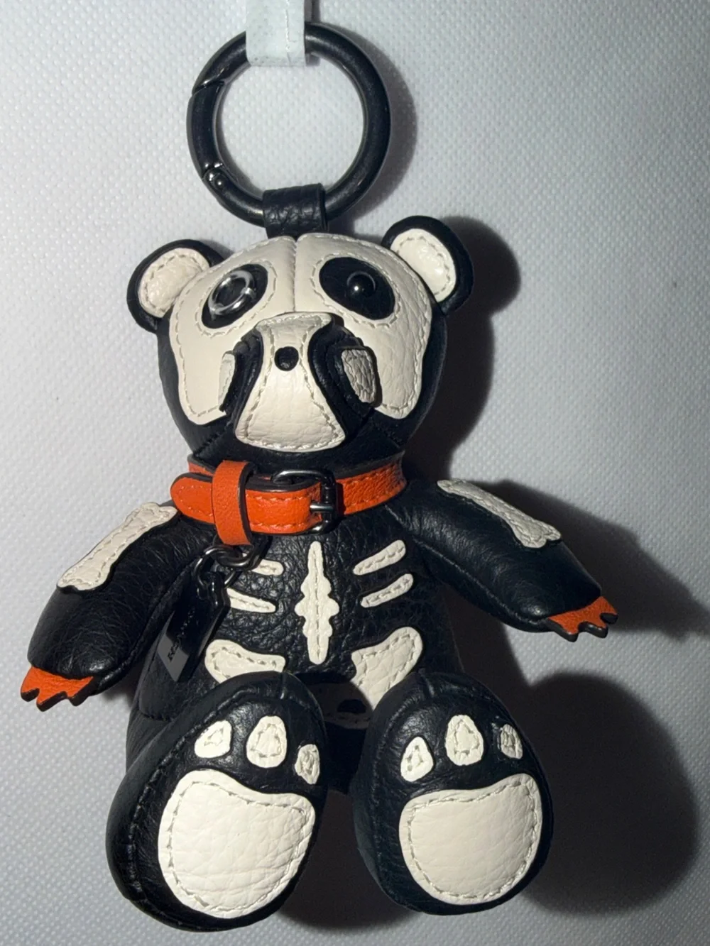 Coach SKELETON Collectible Bear Charm.